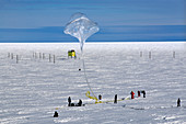 BARREL research balloon release,2014