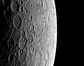 Surface of Mercury,MESSENGER image