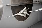 Supersonic plane concept testing