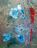 Arizona copper mine,satellite image
