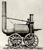 Sans Pareil locomotive,historical image