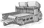 Babcock and Wilcox boiler,19th century