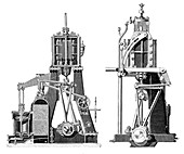Marine steam engines,19th century