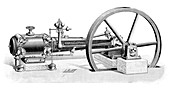 Brule steam engine,19th century