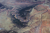 Grand Canyon,USA,ISS image