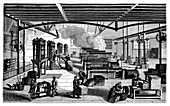 Candle factory,19th century