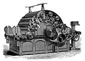 Carding machine,19th century