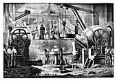 Steelworks,19th century