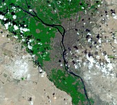 Cairo,Egypt,satellite image