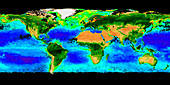 Global biosphere,June 2002