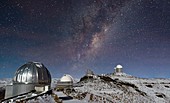 Milky Way over La Silla observatory
