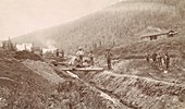 Gold mining in California,19th century