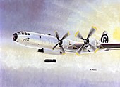 Boeing B-29 'Enola Gay',illustration