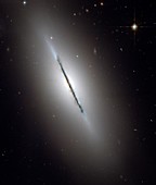 Galaxy NGC 5866,Hubble image