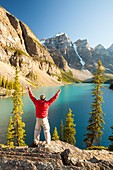 Moraine Lake in the Canadian Rockies