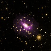 Ultramassive black hole,composite image