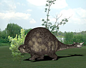 Doedicurus prehistoric mammal