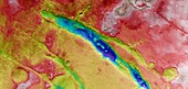 Nili Fossae,Mars Express image