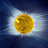 Solar disc and corona,SWAP image