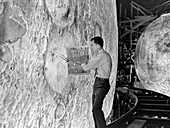 LOLA lunar landing simulator,1960s