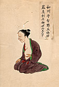 Breast cancer patient,19th-century Japan