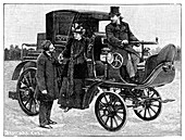 Serpollet steam car,19th century