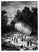 Duke of Chartres balloon flight,1784