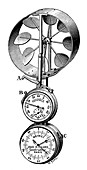 Richard anemometer,19th century