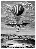 Degen aerostat flight,1812
