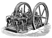 Charon gas engine,19th century