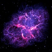 Crab Nebula,composite image