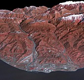 Sochi Winter Olympics,satellite image
