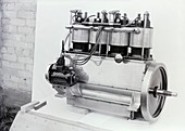 Wright Vertical 4 aircraft engine,1911