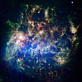 Large Magellanic Cloud,optical image