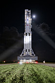 Space Launch System launch,illustration