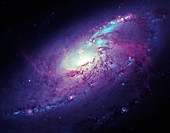 Messier 106,composite image