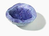 Purple-blue geode