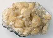 Datolite crystals,close-up