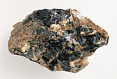 Cordierite crystals in rock groundmass
