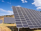 A solar power station on Lesvos