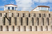 Concrete sea defences