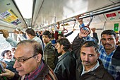 Commuters,railway carriage,Delhi Metro