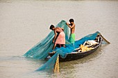 Fishing boat in the Sunderbans