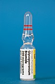 Glycopyrronium bromide vial