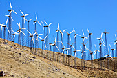 Wind turbines,California,USA