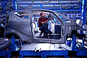 Bluecar electric car construction