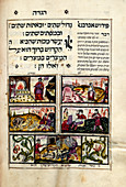 Plagues of Egypt,historical manuscript