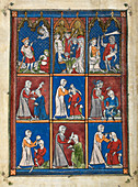 14th Century religious manuscript