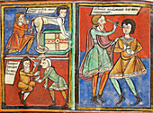 12th Century medical manuscript