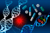 Designer DNA,illustration